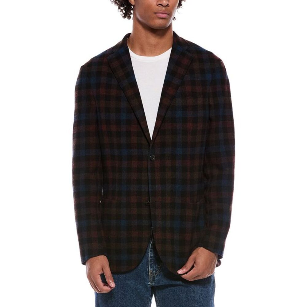 Slowear Mens  Montedoro Wool & Cashmere-Blend Sportscoat, Blue